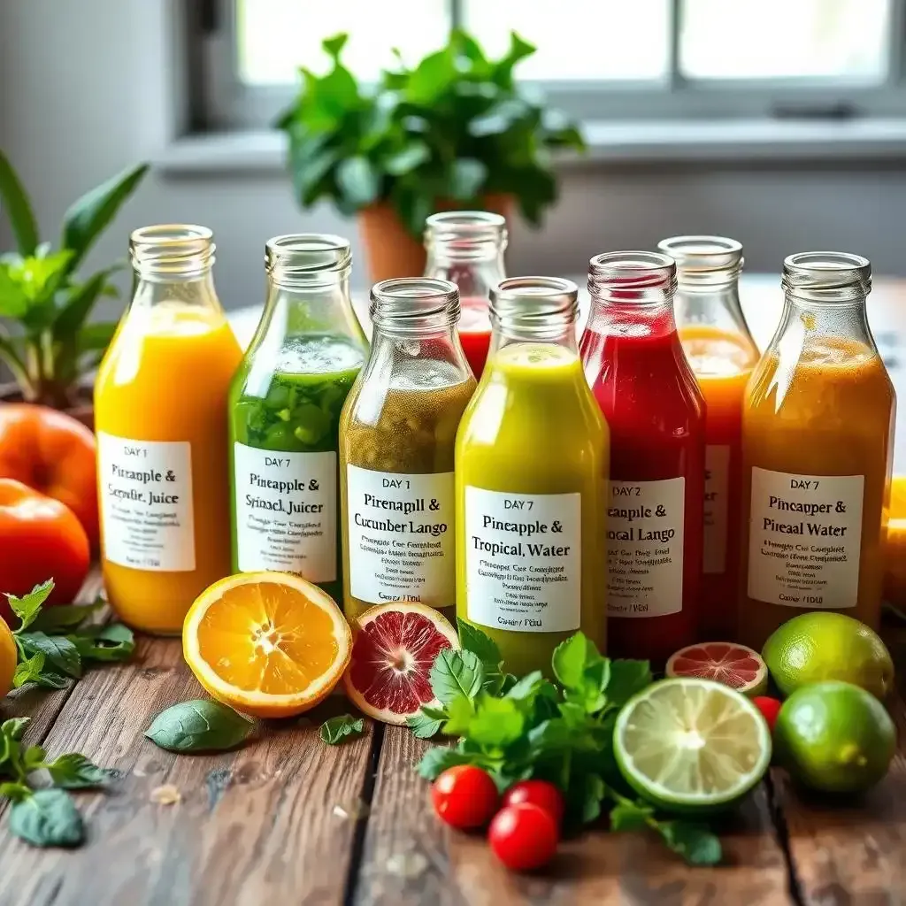 7 Days Detox Juice Recipe A Week Of Refreshing Cleanses
