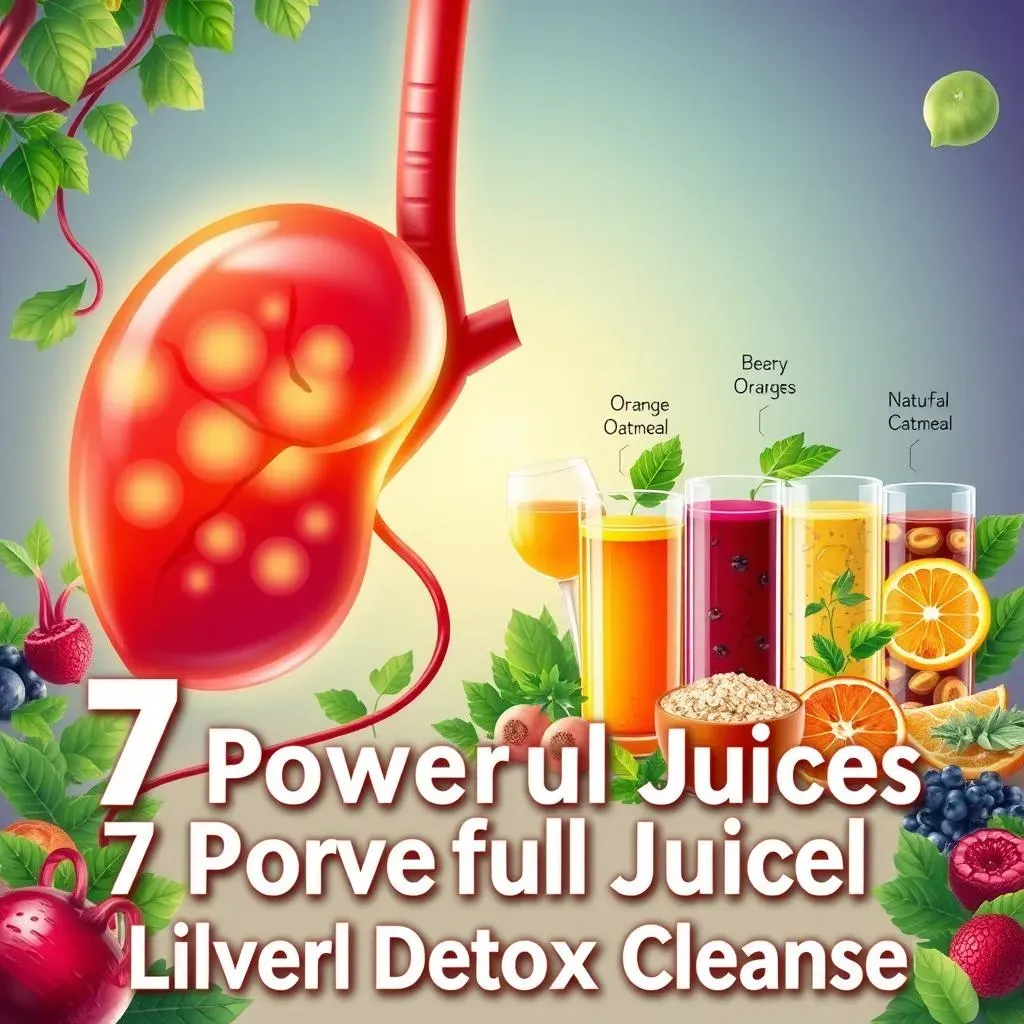 7 Powerful Juices for a Natural Liver Detox Cleanse