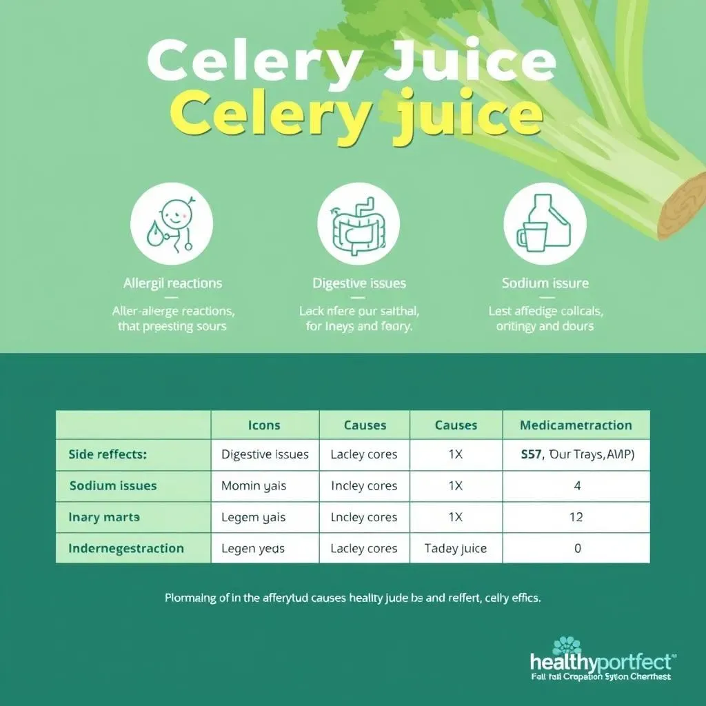 Celery Juice Side Effects and Important Considerations