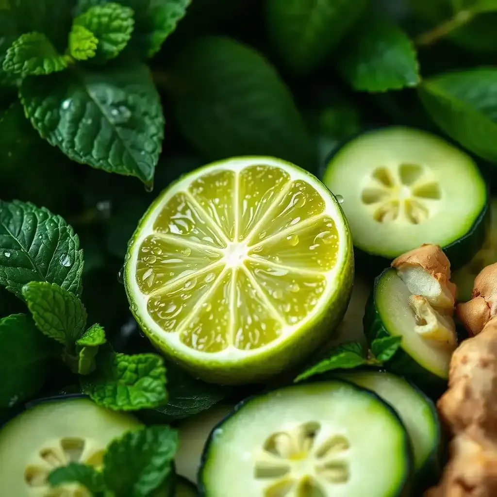 Detox Juice Ingredients Limes Zesty Ability