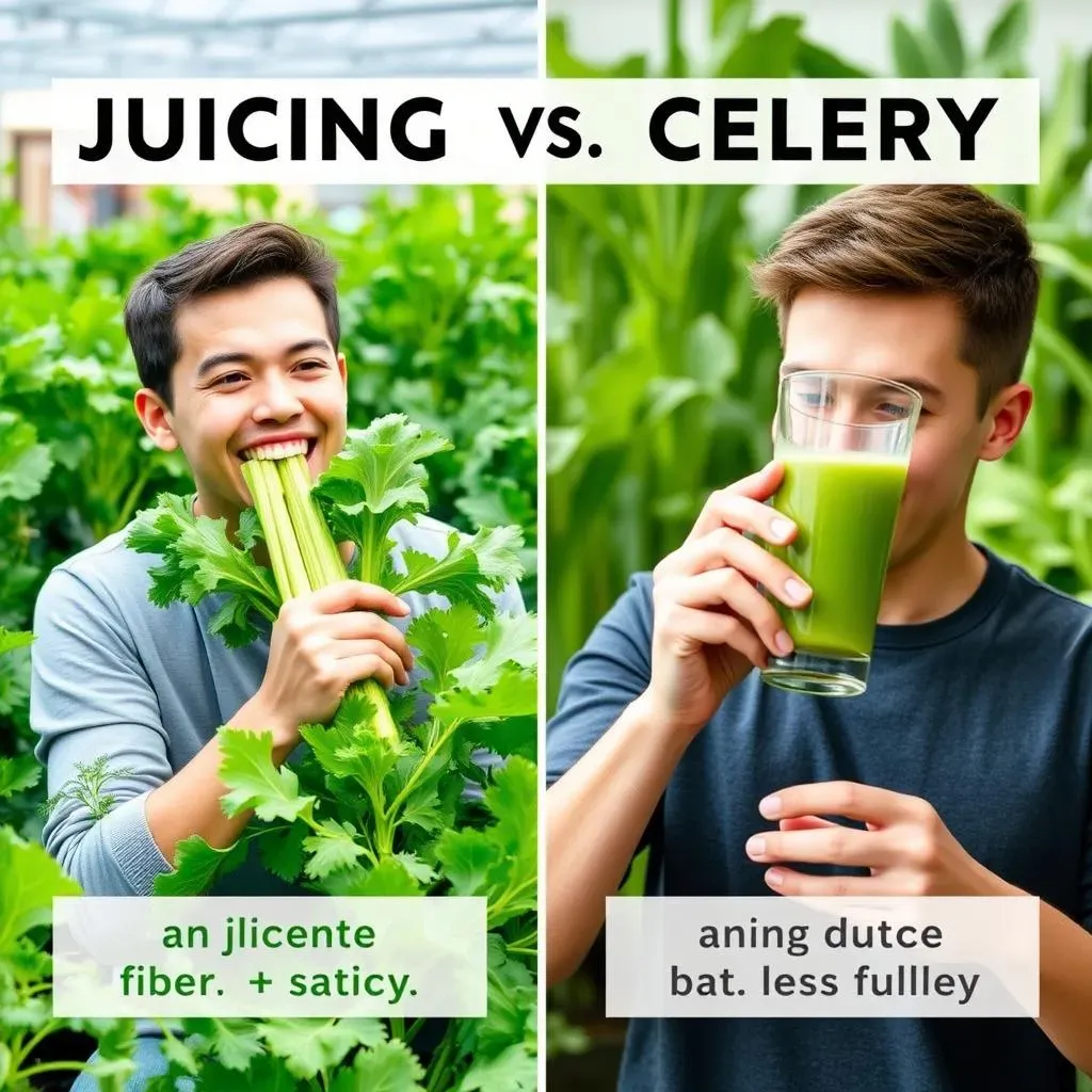 Juicing vs. Eating Celery