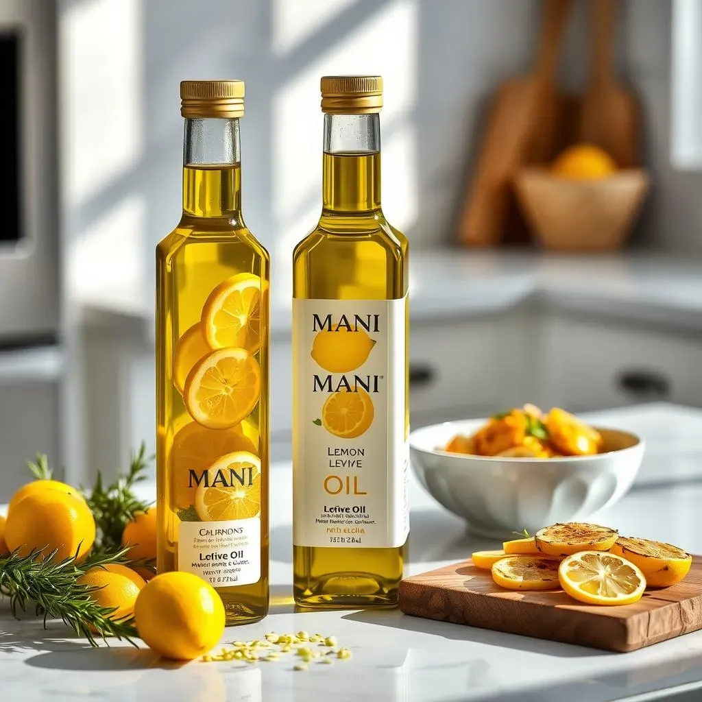 MANI's Olive Oil with Lemon: A Zesty Twist