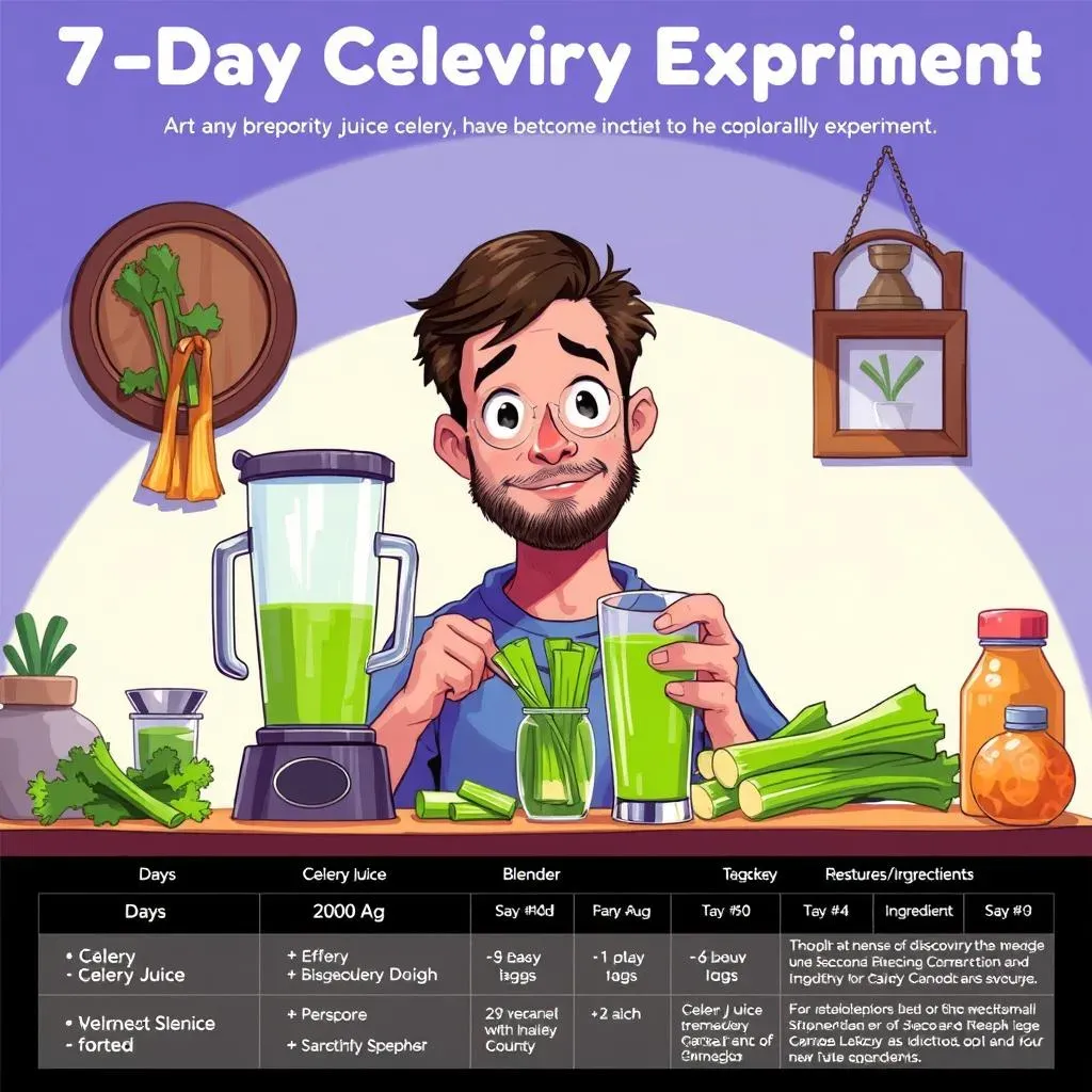 My 7Day Celery Juice Experiment: The Good, the Bad, and the Green
