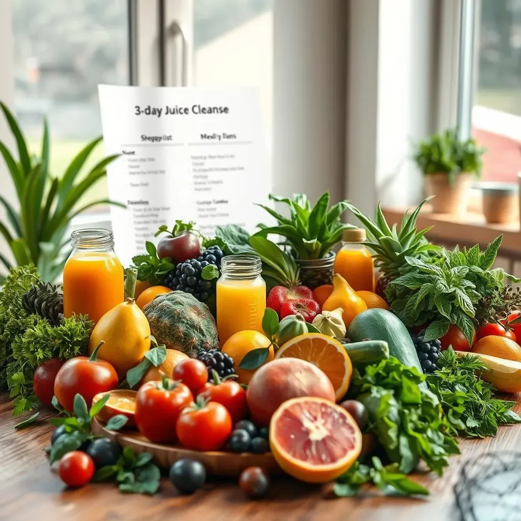 Preparing for Your atHome Juice Cleanse: A Shopping List and Meal Plan