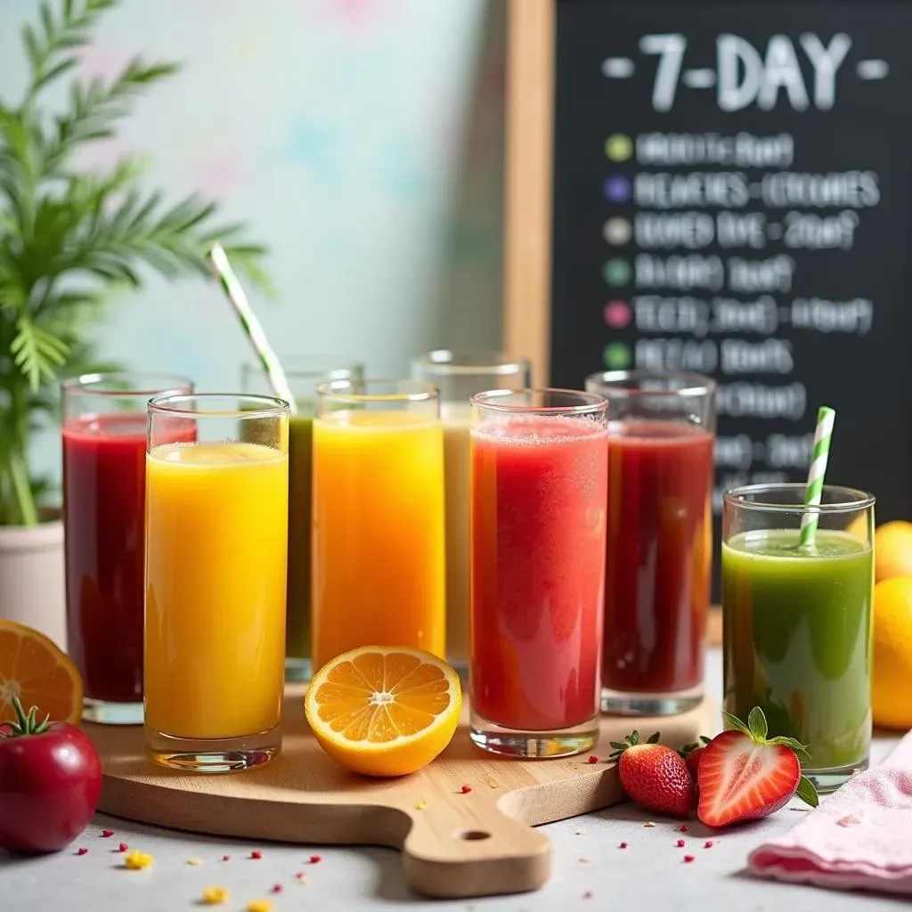 Sample 7Day Juice Detox Plan: Recipes and Schedules