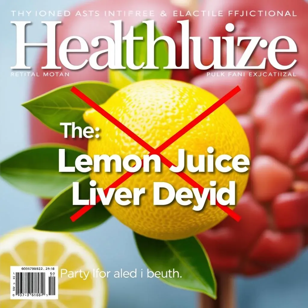 The Lemon Juice Liver Detox Myth