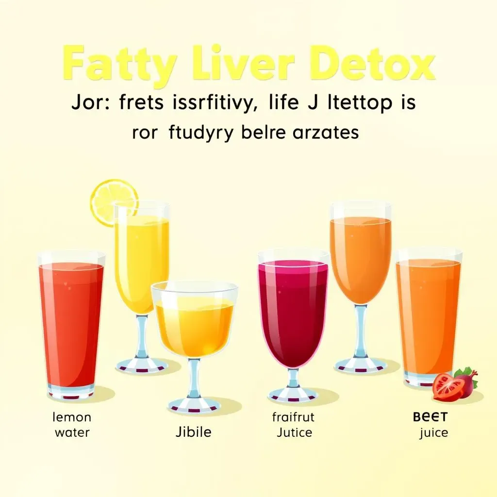 Top 7 Juices for Fatty Liver Detox